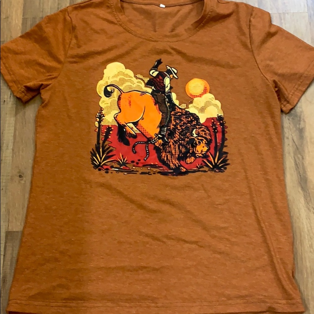 Western graphic Tee